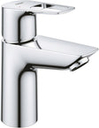 1GREEP Mengkraan lavabo BauLoop FG S-Size EcoSmart zonder as chroom