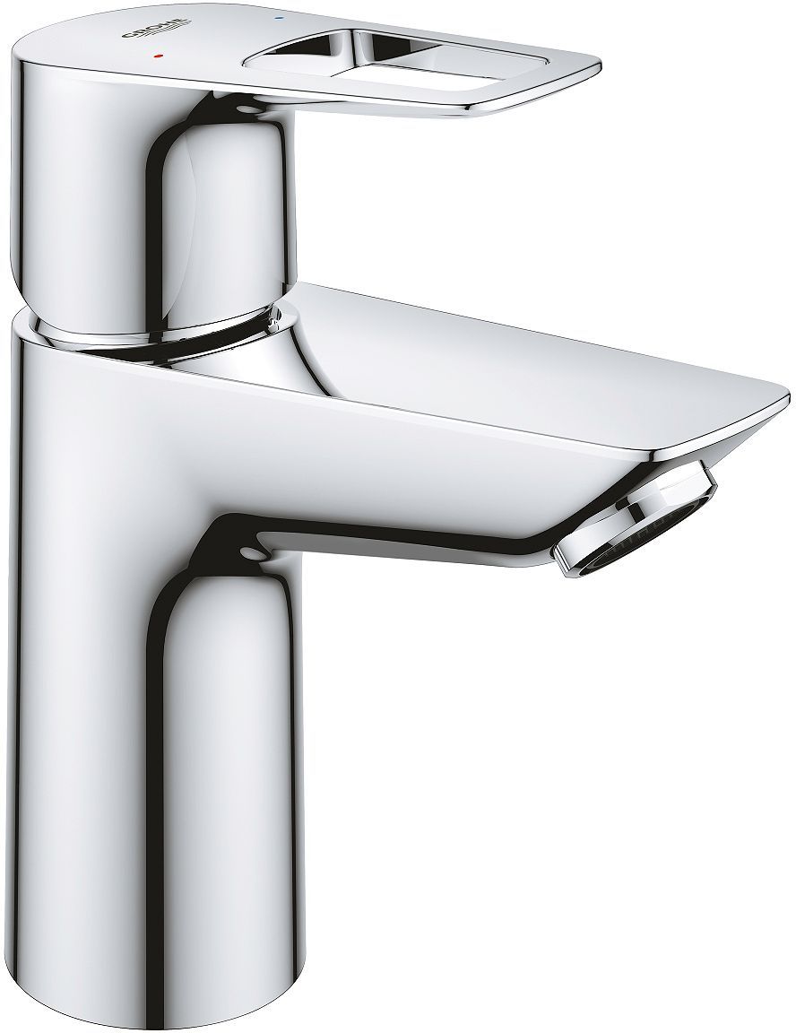 1GREEP Mengkraan lavabo BauLoop FG S-Size EcoSmart zonder as chroom