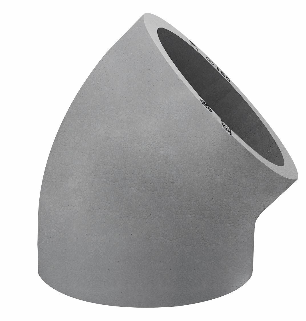 Aduro geisoleerd ventilatie elleboog EPS 45°-160MM