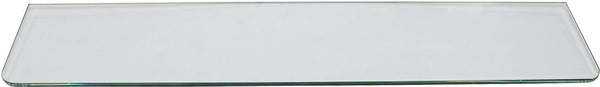 TABLETTE VERRE 600X120X5MM CLAIRE