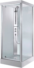 Douchecabine desco Collection 90-90+INBOUW thermostaat glas RAIN