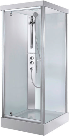 Douchecabine desco Collection 90-90+INBOUW thermostaat glas RAIN