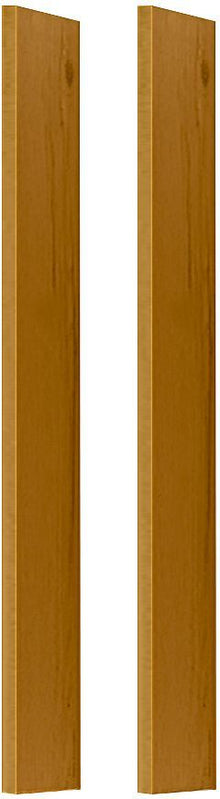 ZIJWAND VOOR SPIEGELKAST MOLTO (SET 2 STUKS) EIK GOLD
