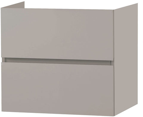 Onderbouw Molto 2 laden 70 poedergrijs, badkamermeubelen — SKU DESCO-157125