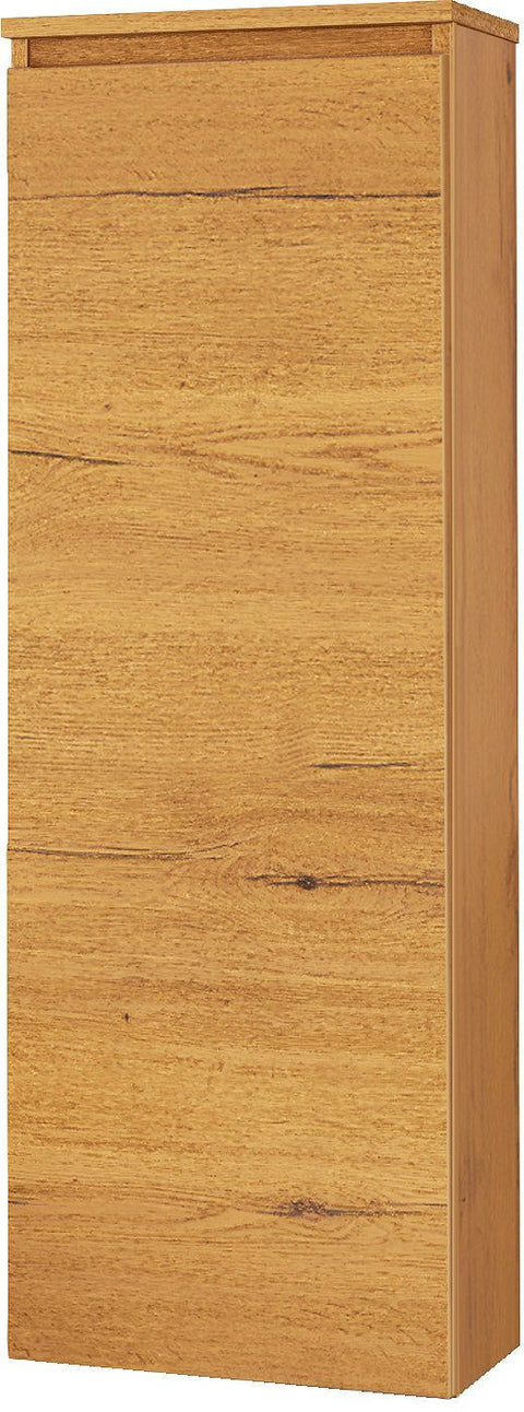 Half hoge kolomkast Molto 1 deur 40CM eik gold links/rechts