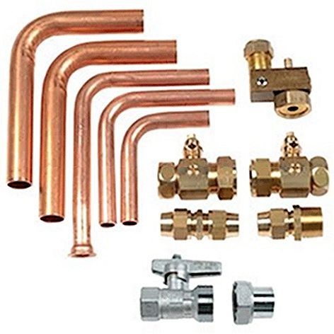 AANSLUITSET V.GASWANDKETEL VC/VCW VAILLANT+GASKRAAN