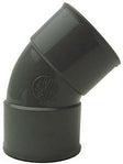 PVC elleboog kW Nicoll 45°.FF 90MM CS44