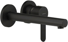 SET DE FINITION MITIGEUR LAVABO ABC NOBILI 200MM NOIR MAT