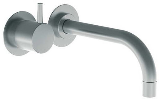 2GATS Koudwaterkraan muur vola 160MM chroom