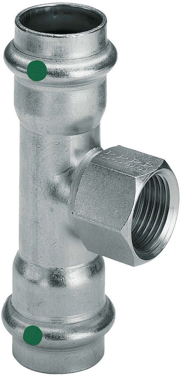 T 28-1/2"F-28MM Sanpress inox Viega