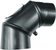 COUDE REGLABLE EN ACIER + REGARD 160MM-2MM