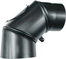COUDE REGLABLE EN ACIER + REGARD 160MM-2MM