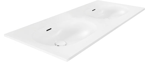 Tablet/molto/puro/forest 120X50CM 2 lavabo xonyx