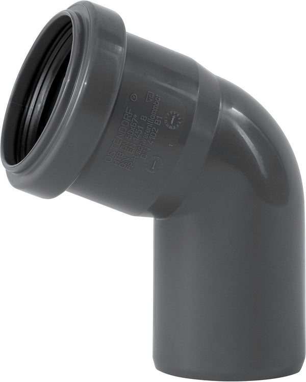 Elleboog 67° Mf 50MM Pp HT-Safe Ostendorf