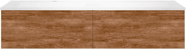 ONDERBOUW COFFEE 2 LADES 140 TEAKHOUT DECOR KANEEL+WASTAFEL LINKS MAT WIT