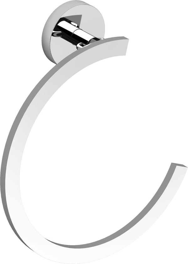 ANNEAU FLAT CLOU CHROME