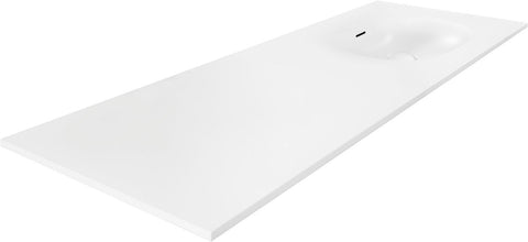 TABLET/MOLTO/PURO/FOREST 160X50CM 1 lavabo rechts xonyx, badkamermeubelen — SKU DESCO-188019