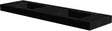 TABLET KERAMISCH MARMER PURO DUBBELE LAVBAO S B180 H10 ZONDER KRAANGATEN BAMBOO BLACK