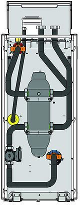 Kit evenwichtsfles voor gas 120 ace 90-115 remeha