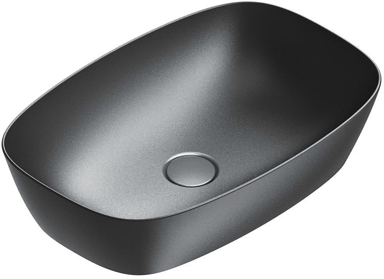 OPBOUW LAVABO ALVEA CATALANO CATAGLAZE+ 60X40CM MAT ZWART