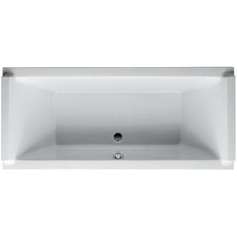 BAD ACRYL STARCK DURAVIT ZONDER POTEN 180-80CM WIT