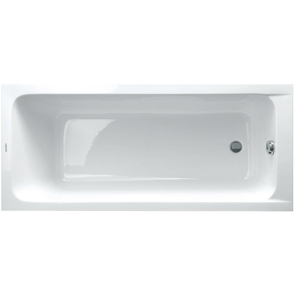 Bad D-Code Duravit zonder poten 170-75 wit