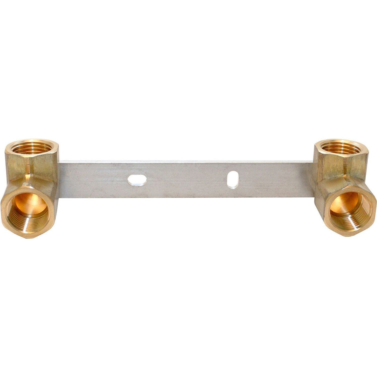 Badbrug messing draad 2X(1/2"F-1/2"F)