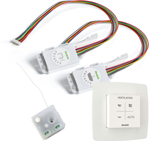 Basispakket DucoBox silent connect wit, ventilatie — SKU DESCO-191748