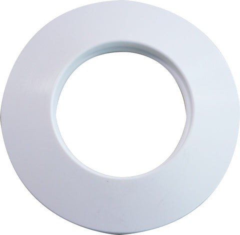 Uniflow rozet voor muurdoorvoor 80/125 mm wit
