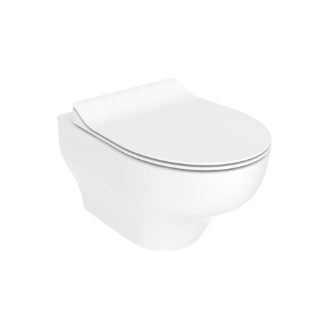 Creavit ness hangtoilet - tornado flush - randloos - zonder zitting - glanzend wit, wc-potten — SKU MB-19465-22992, EAN 5404029122883