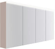 Spiegelkast COFFEE 4 deuren 1600MM 4250K basaltgrijs mat