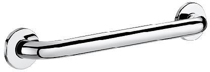 Greep 30CM Delabie diameter 32MM glanzend Rvs