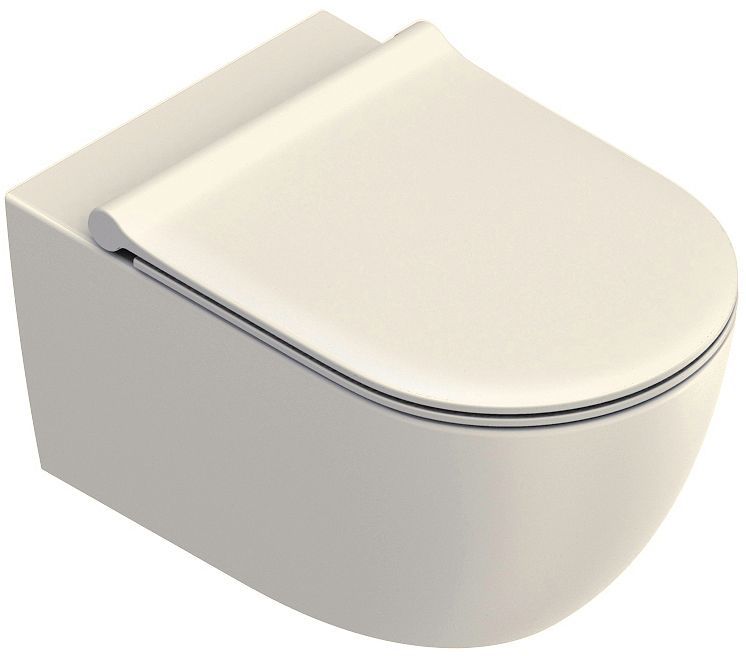 HANGWC SFERA 55 CATALANO CATAGLAZE+ VERBORGEN BEVESTIGING SILENTECH LINO SATINATO