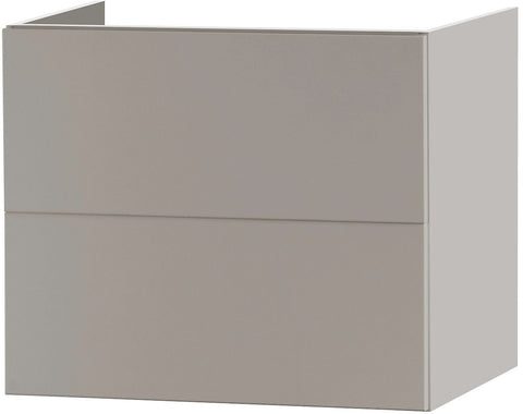 Onderkast puro 2 laden 70CM push-open satijn grijs, badkamermeubelen — SKU DESCO-162044