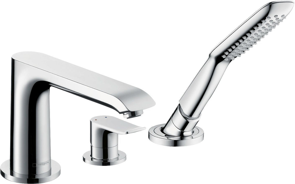 Afwerkset 3-GATS mengkraan badrand Metris Hansgrohe chroom