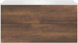 SOUS MEUBLE COFFEE 2 TIROIRS 120 CHENE DECOR ROUILLE+LAVABO BLANC MAT