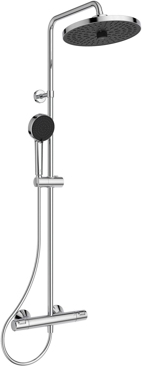 Douchezuil+ thermostaat Ceratherm T25+ Ideal Standard 260MM 8L/MIN chroom