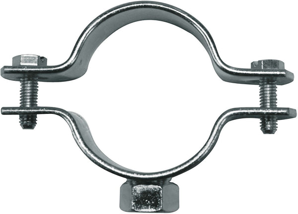 COLLIER GALVA POUR TUBE PE GEBERIT 56MM M10