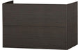 Onderkast puro 2 laden 90CM Push-Open wenge