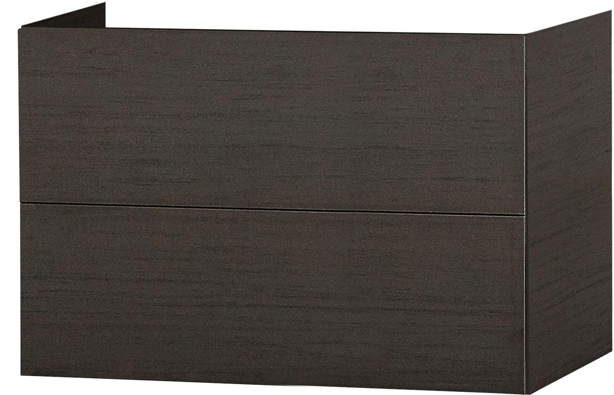 Onderkast puro 2 laden 90CM Push-Open wenge