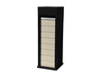 De Witte EX109 brievenbus blauwe hardsteen zwart/beige