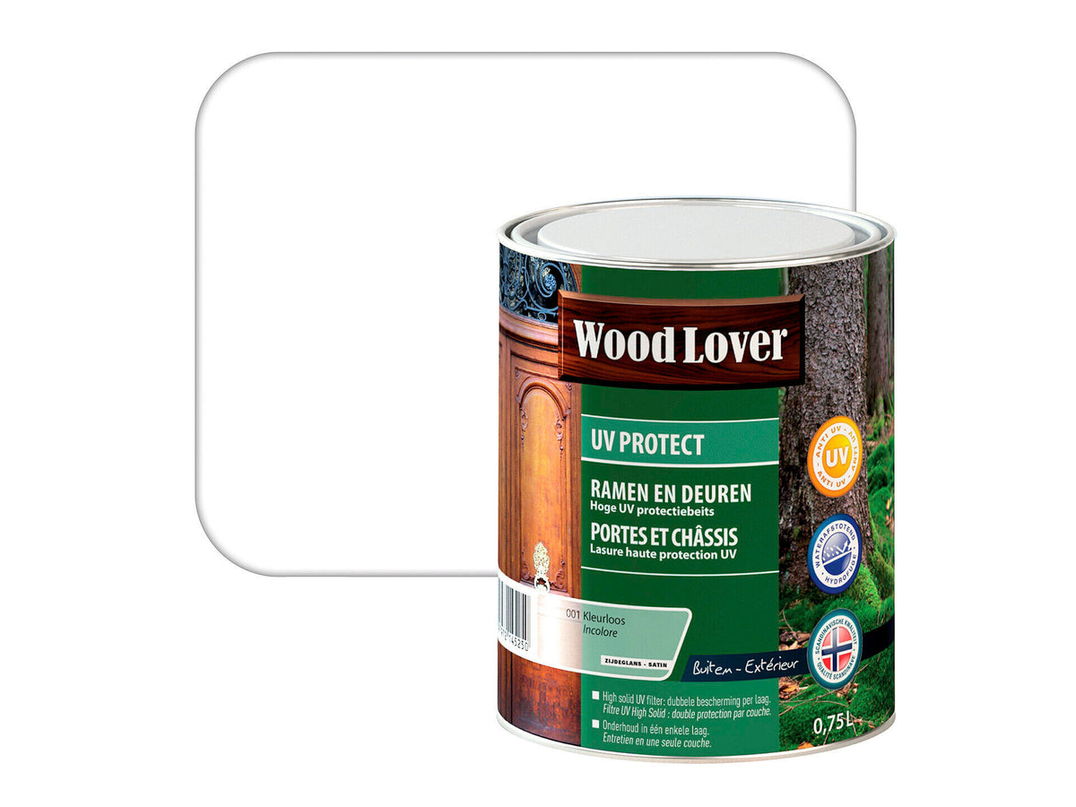 Wood Lover beits UV ramen & deuren 0,75l kleurloos