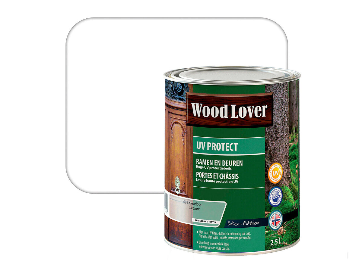 Wood Lover beits UV ramen & deuren 2,5l kleurloos