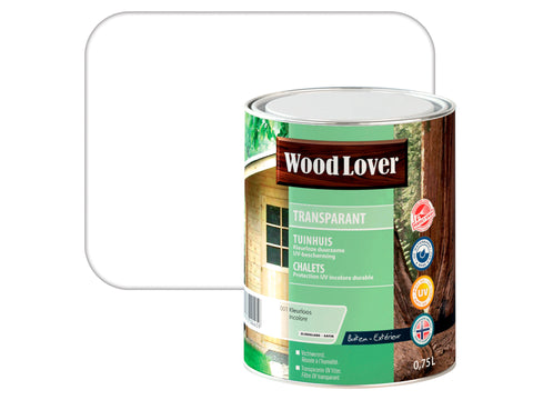 Wood Lover beits tuinhuis 0,75l kleurloos