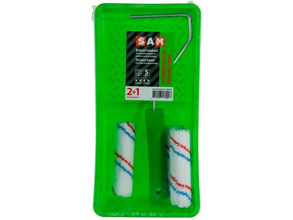 Sam beitsset 10cm 2+1 rol gratis