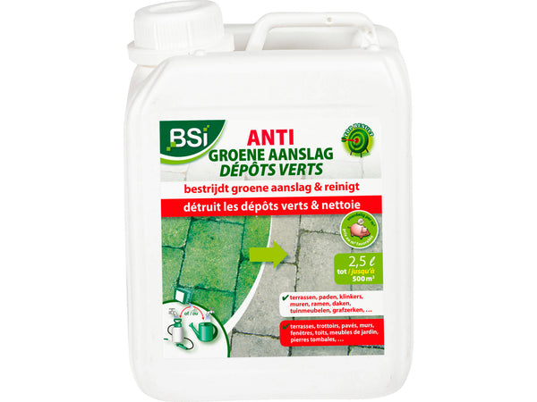 BSI bestrijdingsmiddel groene aanslag 2,5l
