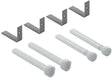 Verlengset afdekplaat Geberit nieuw
