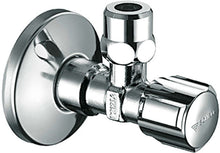 HAAKS AFSLUITKRAAN SCHELL MET ROZET  3/8"-10MM CHROOM