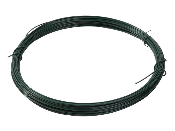 Giardino fil à ligature 50m 1,6mm plastifié vert