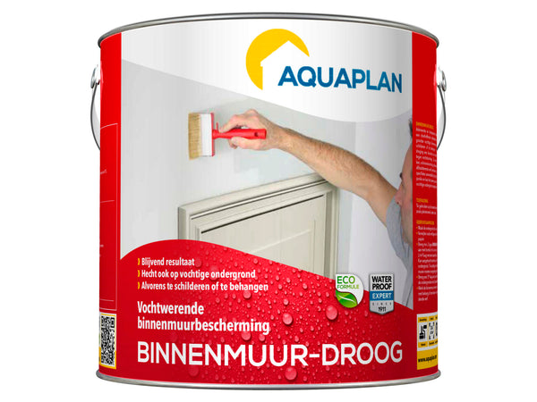 Aquaplan binnenmuur-droog 2,5l transparant